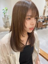 リーシュ イロン(Re:sh iron)&nbsp;オリーブベージュ/レイヤーカット/フェイスレイヤー