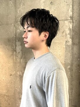 オルカ(ORCA) お洒落×清潔感溢れるメンズショート/アップバング