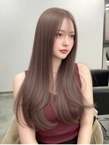 クイーン バイ ノイズ 西院(QUEEN by noism) ナチュラルレイヤーシルクブラウン
