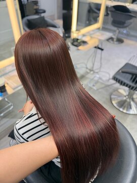 ロンドアヴァントゥス 池袋(Lond aventus) 髪質改善/ワインレッド/暖色カラー