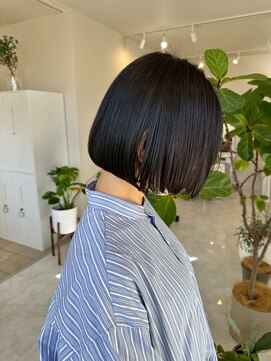 サイクル(CYCLE) 伊勢崎/着物へア/ダークアッシュ/ミディアムレイヤーカット