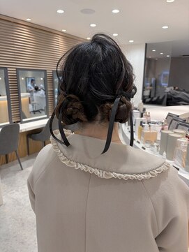 ロンドブルーム 天神大名店(Lond Bloom) ブリーチなしカラー/ヘアアレンジ/ヘアセット/福岡/10代20代30代
