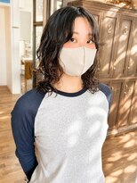 ユイマァル 倉敷(YUIMARL)&nbsp;倉敷ニュアンスパーマ20代30代40代ラフウェーブレイヤーパーマ