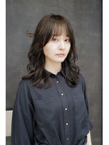 フェイバリットガーデン(favorite garden) 20代30代40代オリーブグレージュ顔まわりレイヤー