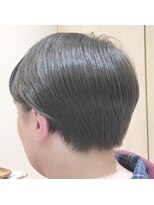 ナノハナ&nbsp;鹿沼で唯一本格ヘッドスパが出来る美容室　ショートボブ