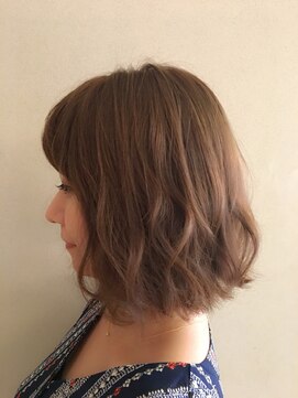 ロンド 銀座(Lond) ウェーブボブ スタイル 担当ボブ
