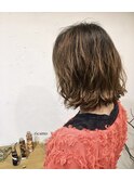 ゆるふわと外はねミックススタイル