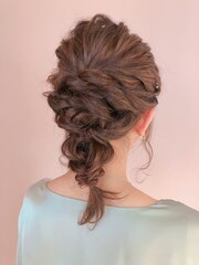 【hair S.COEUR】結婚式アレンジ