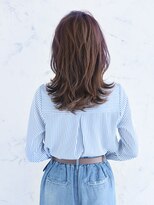 フーチー クーチー ヘッド ショップ 曽根本店(FUCHI KUCHI head shop) クールな色気を放つ愛されセミディ