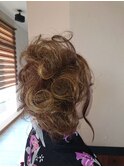 浴衣アップスタイル