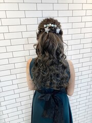 ASHLEY☆NOBU ヘアセット ヘアアレンジ 結婚式 福島 野田 美容室