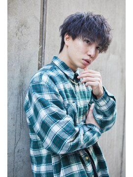 メンズサロンドットリアン(dot. lien) 【men’s salon dot. Tokyo】癖毛風パーマ×無造作バング