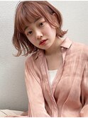ボブレイヤー×ニュアンスパーマ