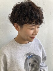 【seek菜月】メンズライクperm style【長野 松本】