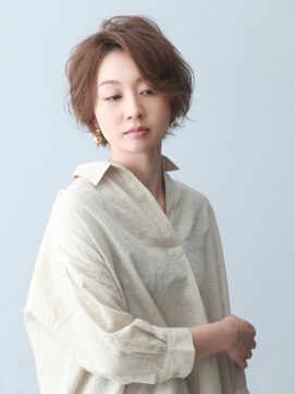 ソシエ 松戸店 ニュアンスショート/レイヤーショート［松戸/松戸駅/髪質改善］