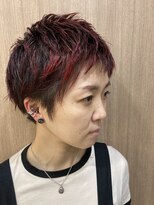 マイノリティー 石橋店(Minority)&nbsp;ハンサムショート　大人ショート　センターパート