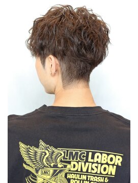 ノイセル(Noisyle) ナチュラルセンターパート爽やかマッシュスパイラルパーマモテる