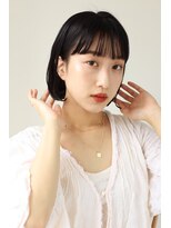ヘアーアンドメイク エクリ 不動前店(Hair&Make equri)&nbsp;ナチュラルボブスタイル