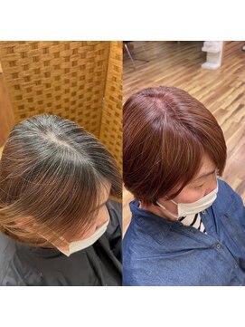 ピッカヘアーデザイン(PICKA hair-design) 艶髪白髪染め