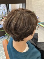 ムック 葛西(MUCCU)&nbsp;ハイライトショートマッシュ