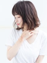 アルターシェリー(aL-ter che'rie)&nbsp;斜めバング グレージュカラー デザインカラー シルキーベージュ