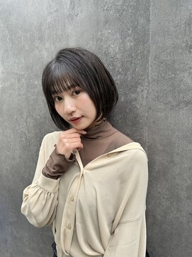 ロンド ストラーダ 心斎橋(Lond strada) シルキーベージュ×グレージュカラー【髪質改善/縮毛矯正】