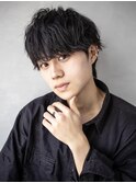メンズ/マッシュ/ツイストパーマ/博多駅