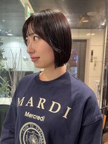 ヘアーアンドメイク ビス(HAIR&MAKE bis) 切りっぱなしボブ【戸田雅子】