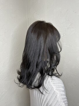 ヘア カンパニー トワ 千葉店(TOWA) ツヤ感×暗髪×のばしかけ!!!!