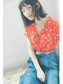 『December』楽なのにこんなにかわいい♪大人気切りっぱなしボブ