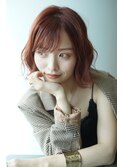 大人かわいい☆ひし形シルエット抜け感ヘア☆