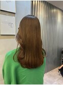 大人かわいい20代30代40代小顔ショコラベージュ Zina本八幡