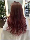暖色カラーのグラデーション