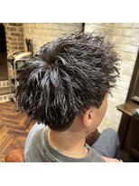 シャル 八王子(shalu)&nbsp;リバースアップバング＋ツイストパーマ