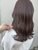 アチーブ ヘア デザイン(achieve hair design)&nbsp;ピンクベージュゆるふわピンクニュアンスカラー艶カラー小顔