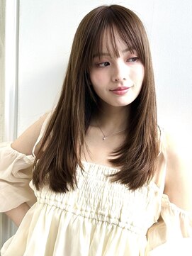 コート 表参道(Cote) Cote 美髪/こっくりベージュカラー/こなれミディ/レイヤーカット