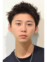 ココ 原宿(KOKO)&nbsp;□#ベリーショート#ニュアンスパーマ#スパイキーショート#黒髪