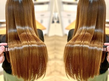 グリーンルームセカンド 結城店(GREEN ROOM. 2nd)の写真/【髪質改善/つるZERO髪質改善カラー/縮毛矯正専門店】全席半個室/マンツーマン◆30代から始める美髪計画