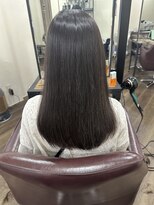ライフ 忍ケ丘店(Lyfe)&nbsp;髪質改善酸性ストレート_ダークアッシュグレージュ_436