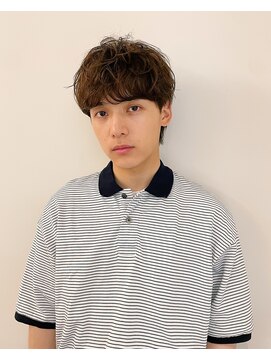 エコーズ(echo's) アッシュカラー × ニュアンスパーママッシュ