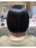 ボブとの相性抜群! 美髪・縮毛矯正