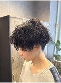 波巻きパーマ/メンズ曲がる縮毛矯正/曲がる縮毛矯正/髪質改善