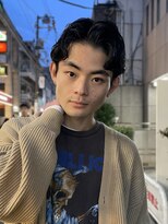 ベチカ(vetica) ビジネスパーマ＊毛流れセンターパート フェザーパーマ