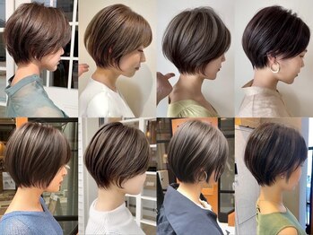 ノア 三宮店(NOA)の写真/【元町/三宮】似合わせショート・ボブに定評有◎骨格や髪質に合わせたカット技術で、扱いやすい美髪に♪