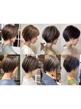 【元町/三宮】似合わせショート・ボブに定評有◎骨格や髪質に合わせたカット技術で、扱いやすい美髪に♪