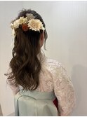 卒業式ヘア