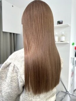 イト(ito.)の写真/【心斎橋/堀江】美ストレートは《ito.》にお任せ/髪質改善/縮毛矯正/ケアブリーチ/ダブルカラー