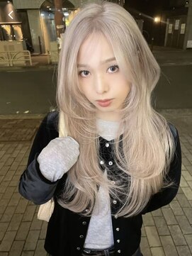 ラキング ギンザ トウキョウ(LAKING GINZA) くびれヘア/アプリコットオレンジ/夏/ハイライトカラー[銀座駅]