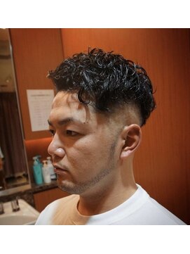 銀座 シノ 灯(shino HANARE) フェードカールパーマ