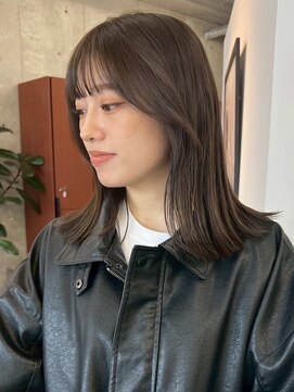 ノード(NODE) 栄外ハネ大人女子柔らかミディアム髪型